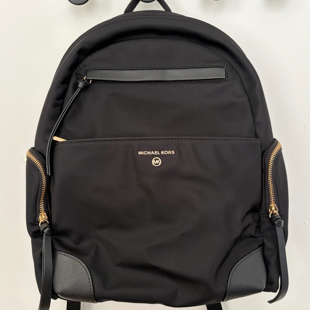 Michael Kors Prescott Large Nylon Gabardine Backpack
